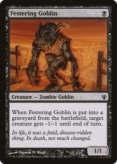 Festering Goblin (ARC-016) - common