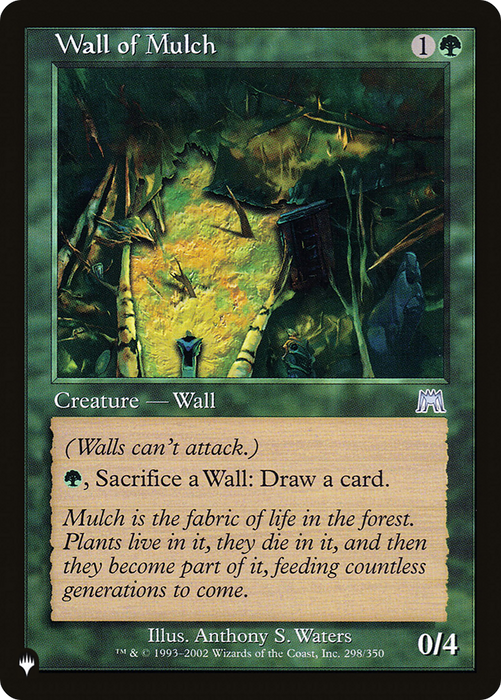 Wall of Mulch (LIST-ONS-298) - uncommon