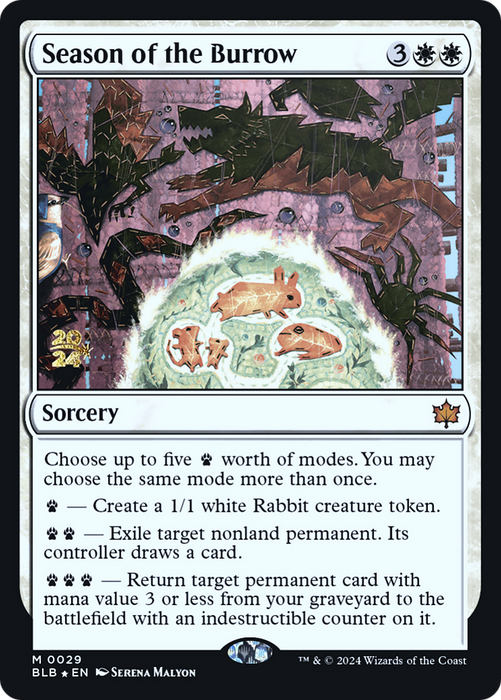 Season of the Burrow (PRE-29S) - mythic - Foil