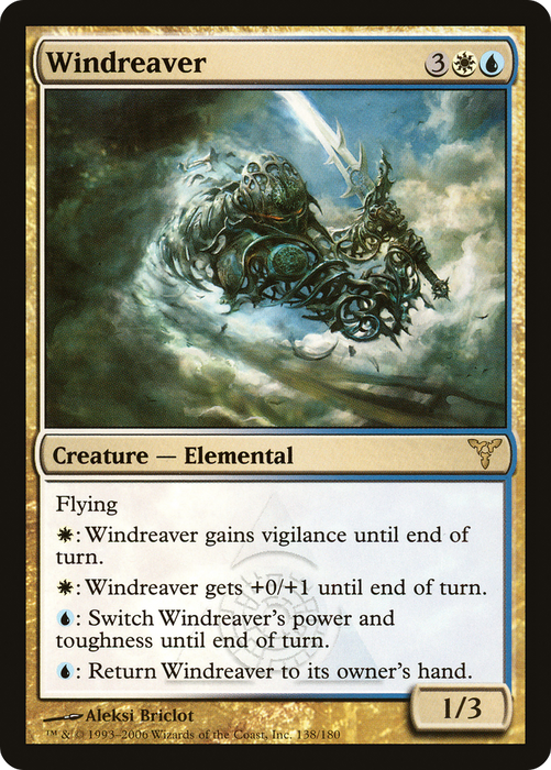 Windreaver (DIS-138) - rare - Foil