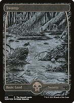 Swamp (VOW-410) - common - Etched Foil