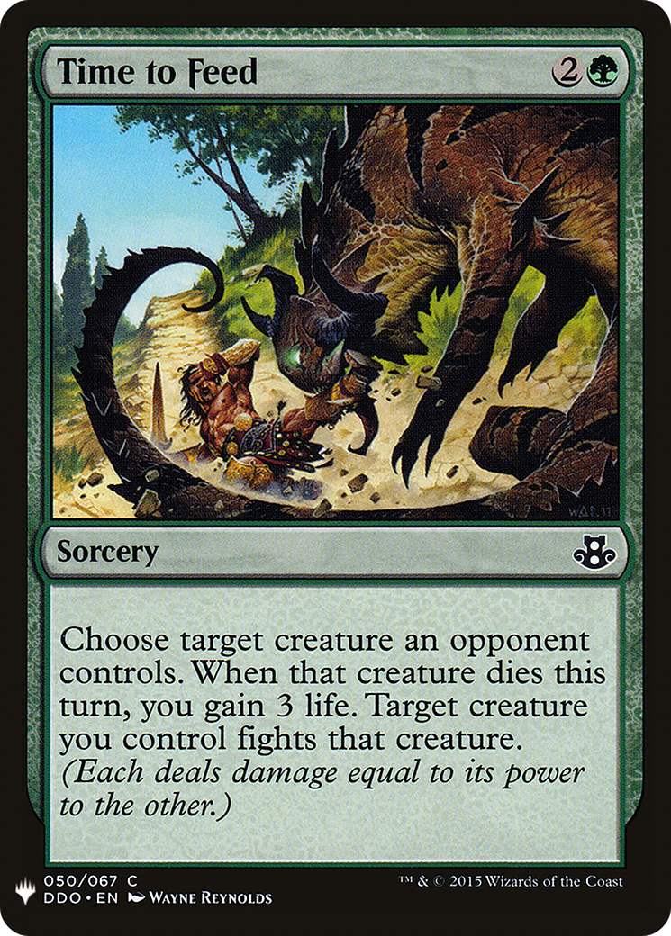 Time to Feed (LIST-DDO-50) - common