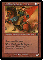 Lu Bu, Master-at-Arms (ME3-108) - rare - Foil