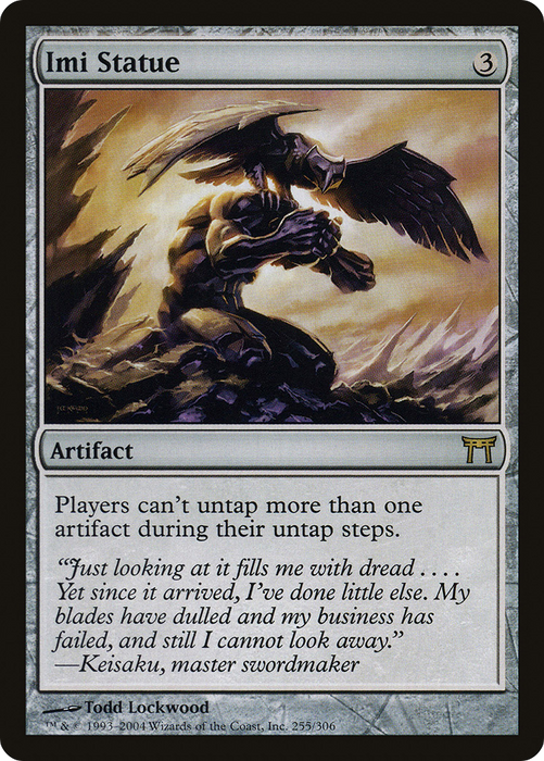 Imi Statue (CHK-255) - rare - Foil
