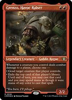 Grenzo, Havoc Raiser (CMM-538) - rare - Etched Foil