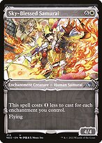 Sky-Blessed Samurai (NEO-314) - uncommon: (Showcase) - Foil