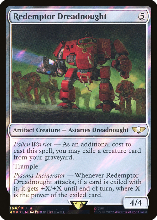 Redemptor Dreadnought (40K-164★) - rare - Foil