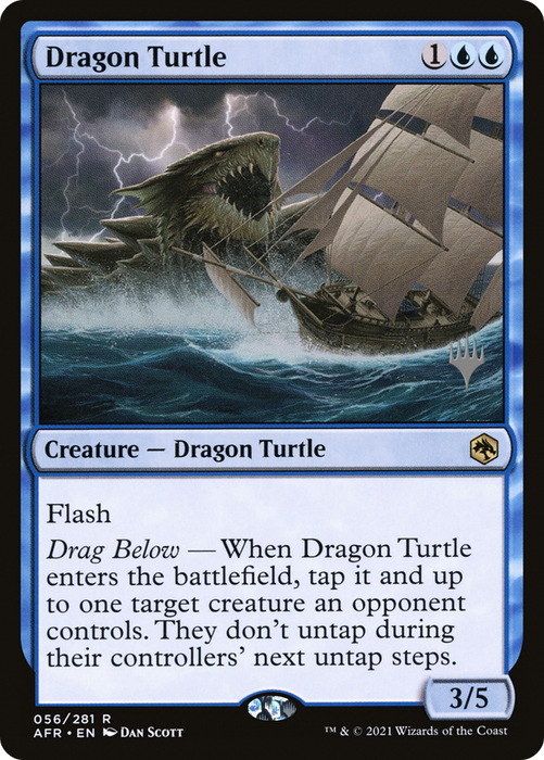 Dragon Turtle (PPAFR-56P) - rare - Foil