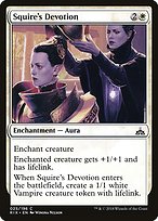 Squire's Devotion (RIX-025) - common - Foil