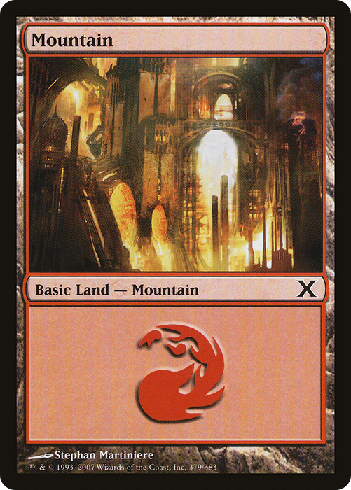 Mountain (10E-379) - common - Foil