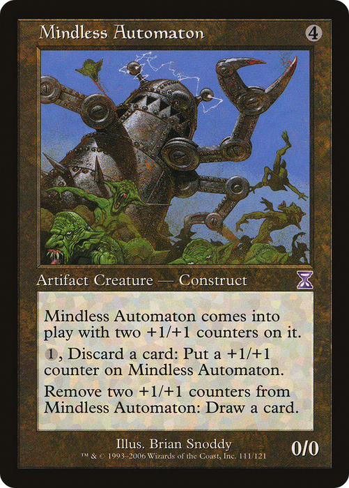 Mindless Automaton (TSB-111) - special - Foil