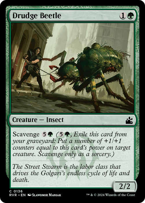 Drudge Beetle (RVR-136) - common - Foil