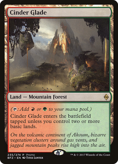 Cinder Glade (SSP-235) - rare