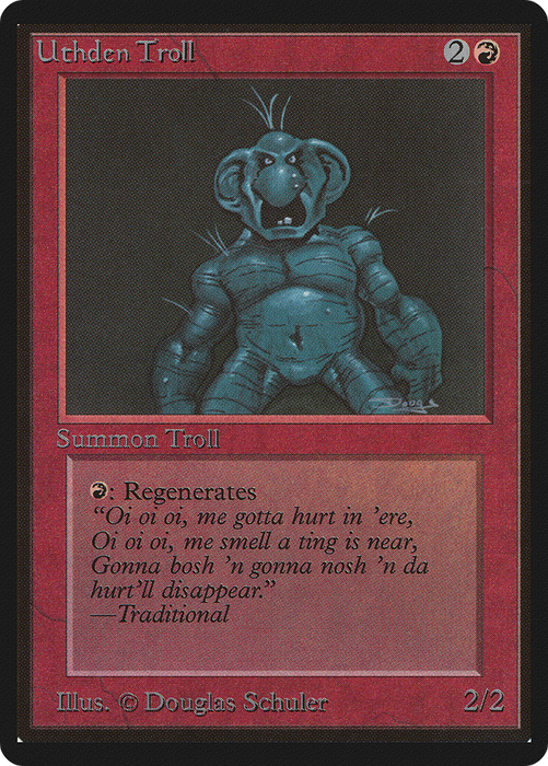 Uthden Troll (LEB-181) - uncommon