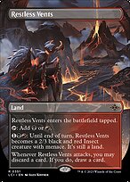 Restless Vents (LCI-351) - rare (Borderless) - Foil