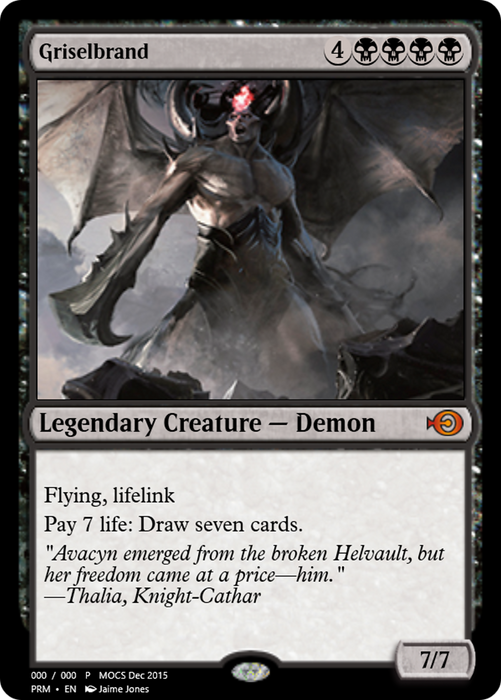 Griselbrand (PRM-55727) - mythic - Foil