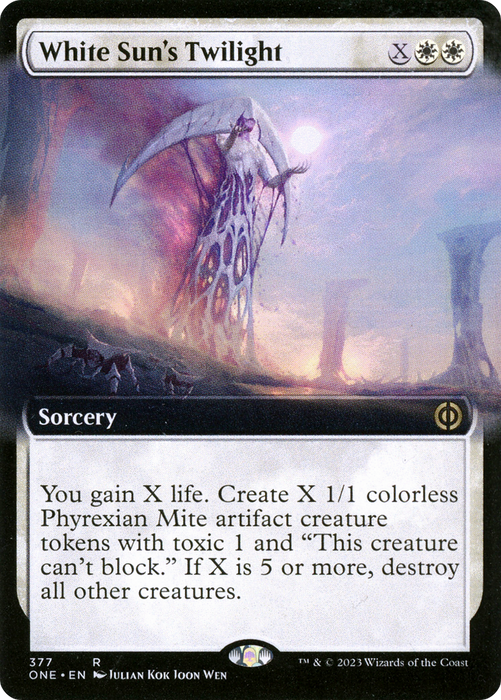 White Sun's Twilight (ONE-377) - rare: (Extended Art) - Foil