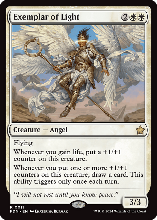 Exemplar of Light (FDN-011) - rare - Foil