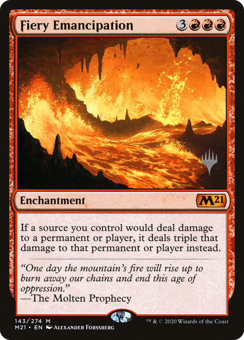 Fiery Emancipation (PPM21-143P) - mythic - Foil