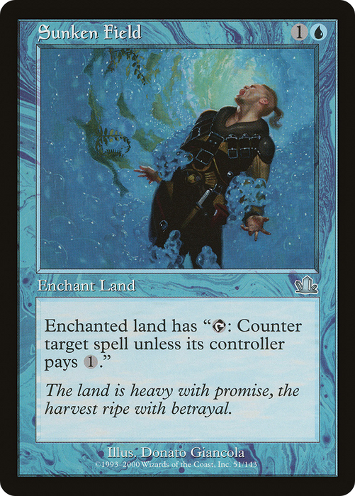 Sunken Field (PCY-051) - uncommon - Foil