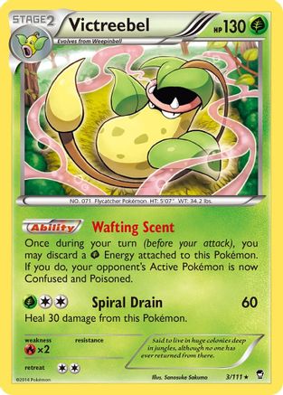 Victreebel (003/111) - XFF  - Holo Rare - Reverse Holofoil