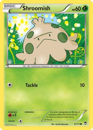 Shroomish (006) - XFF  - Common