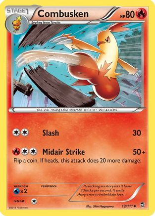 Combusken (013) - XFF  - Uncommon