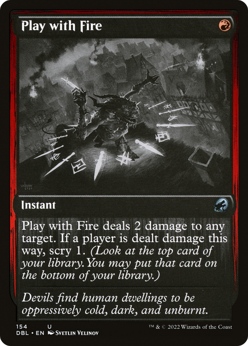 Play with Fire (DBL-154) - uncommon