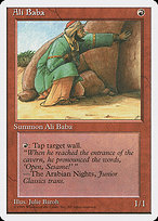 Ali Baba (4ED-175) - uncommon