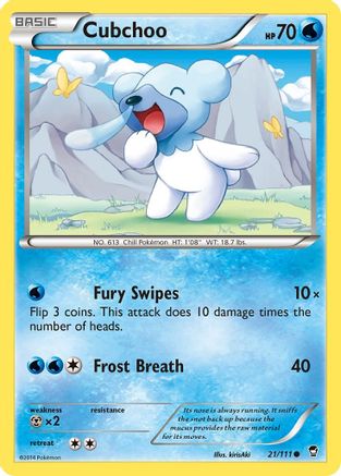 Cubchoo (021) - XFF  - Common
