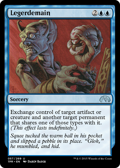 Legerdemain (TPR-057) - uncommon - Foil