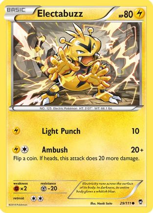 Electabuzz (029) - XFF  - Common - Reverse Holofoil