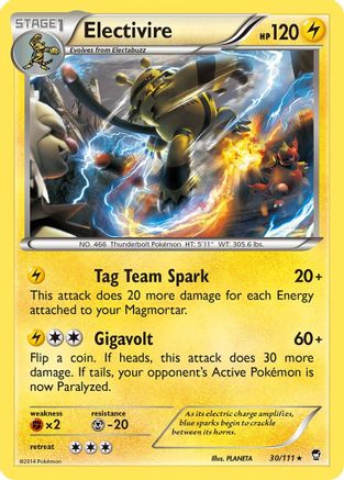 Electivire (030) - XFF  - Rare
