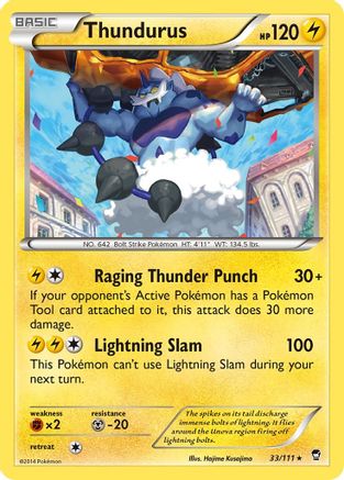 Thundurus (033) - XFF  - Rare