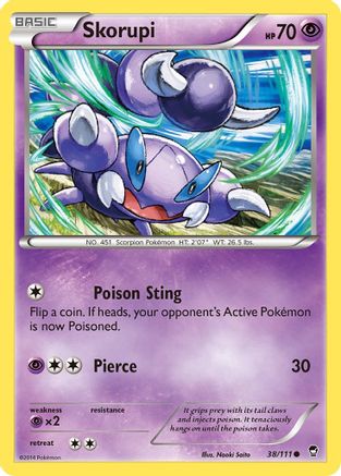 Skorupi (038) - XFF  - Common - Reverse Holofoil
