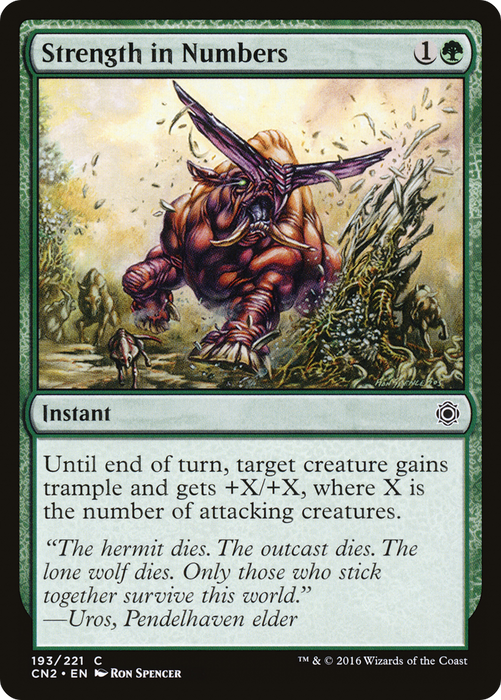 Strength in Numbers (CN2-193) - common - Foil