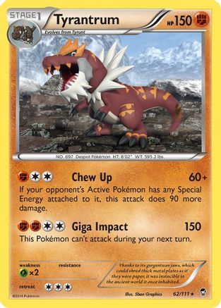 Tyrantrum (062/111) - XFF  - Rare