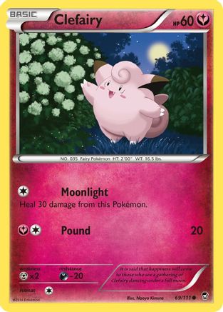 Clefairy (69) (069/111) - XFF  - Common