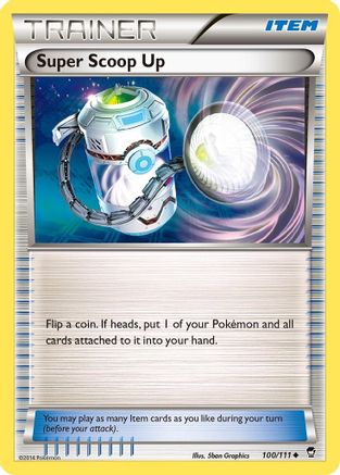 Super Scoop Up (100/111) - XFF  - Uncommon - Reverse Holofoil