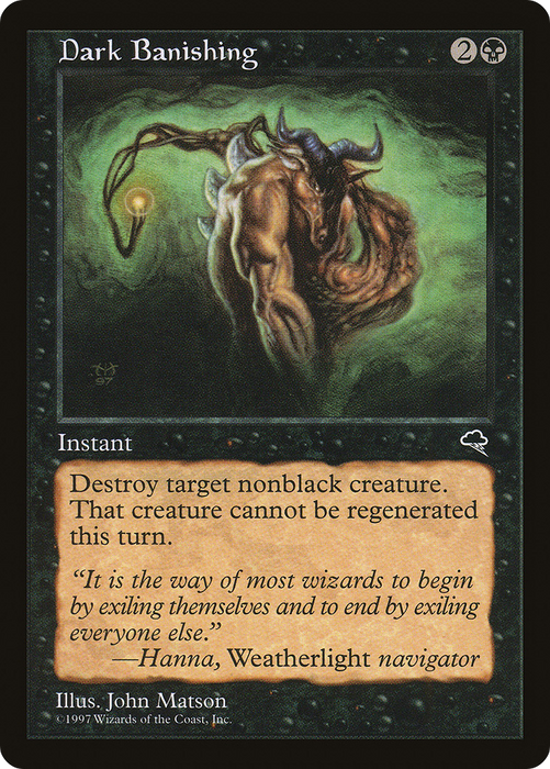 Dark Banishing (TMP-117) - common