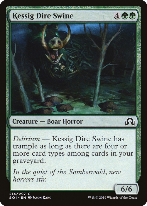 Kessig Dire Swine (SOI-214) - common