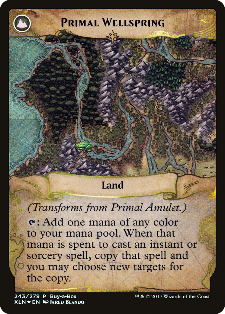 Primal Amulet // Primal Wellspring (BABP-243) - rare: (compasslanddfc) - Foil