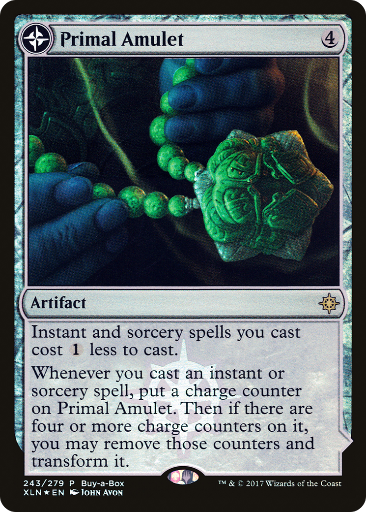 Primal Amulet // Primal Wellspring (BABP-243) - rare: (compasslanddfc) - Foil