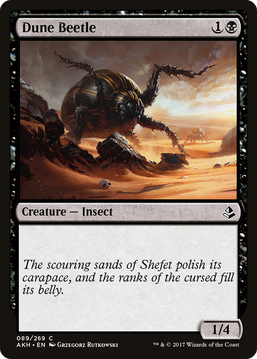 Dune Beetle (AKH-089) - common - Foil