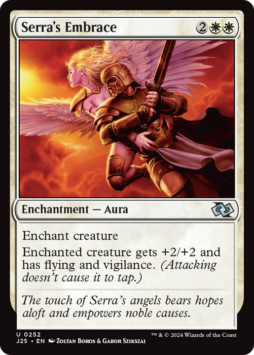 Serra's Embrace (J25-252) - uncommon