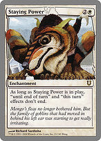 Staying Power (UNH-021) - rare - Foil