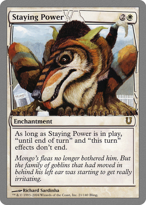 Staying Power (UNH-021) - rare - Foil