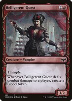 Belligerent Guest (VOW-301) - common: (Showcase)
