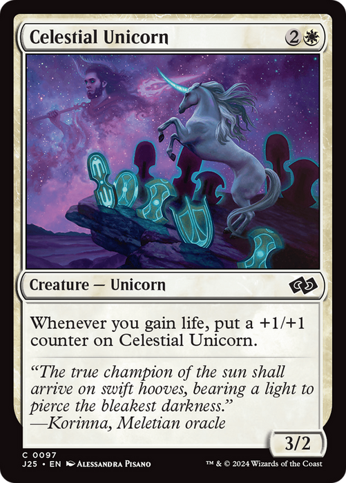 Celestial Unicorn (J25-097) - common