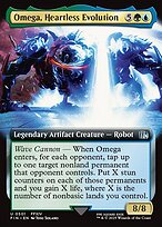 Omega, Heartless Evolution (FIN-501) - uncommon: (Extended Art) - Foil